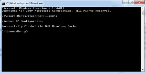 flush DNS